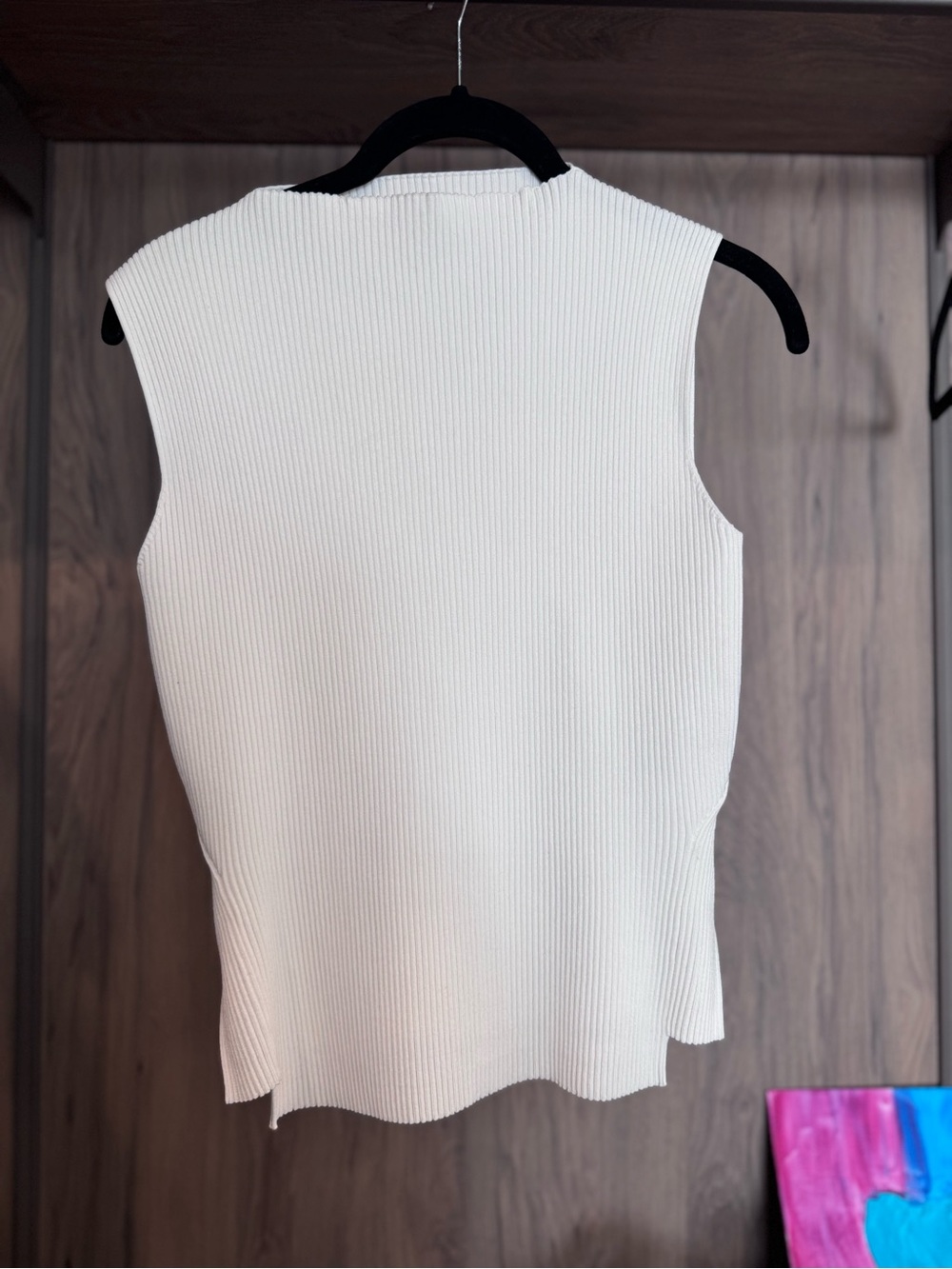 Victoria Beckham Ribbed Sleeveless Top S